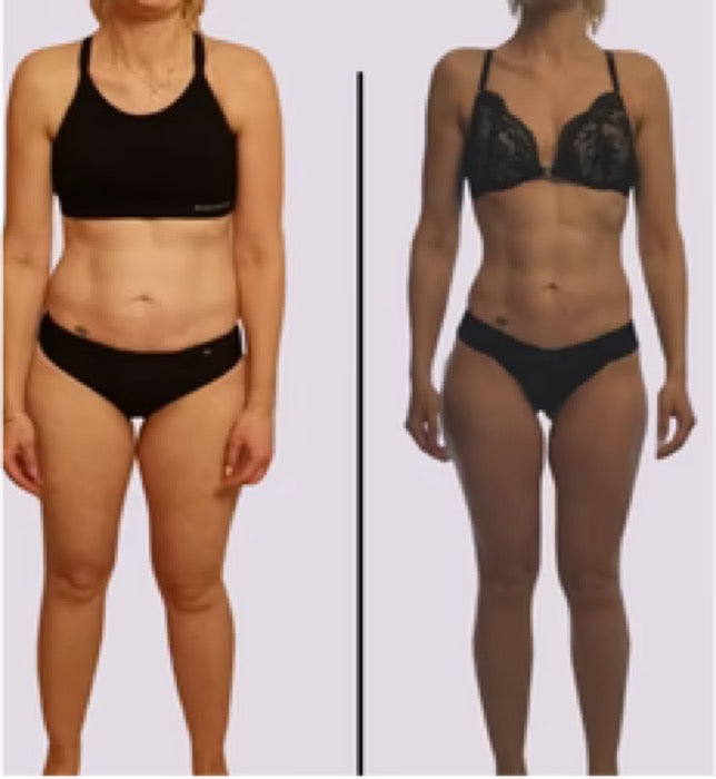 Før og efter — Missfit-medlem